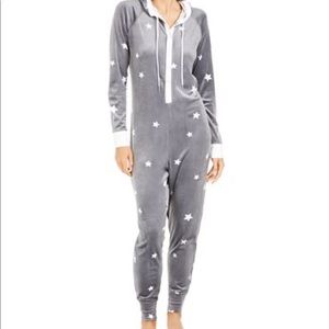 Jenni hooded one piece pajama